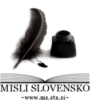 Misli slovensko